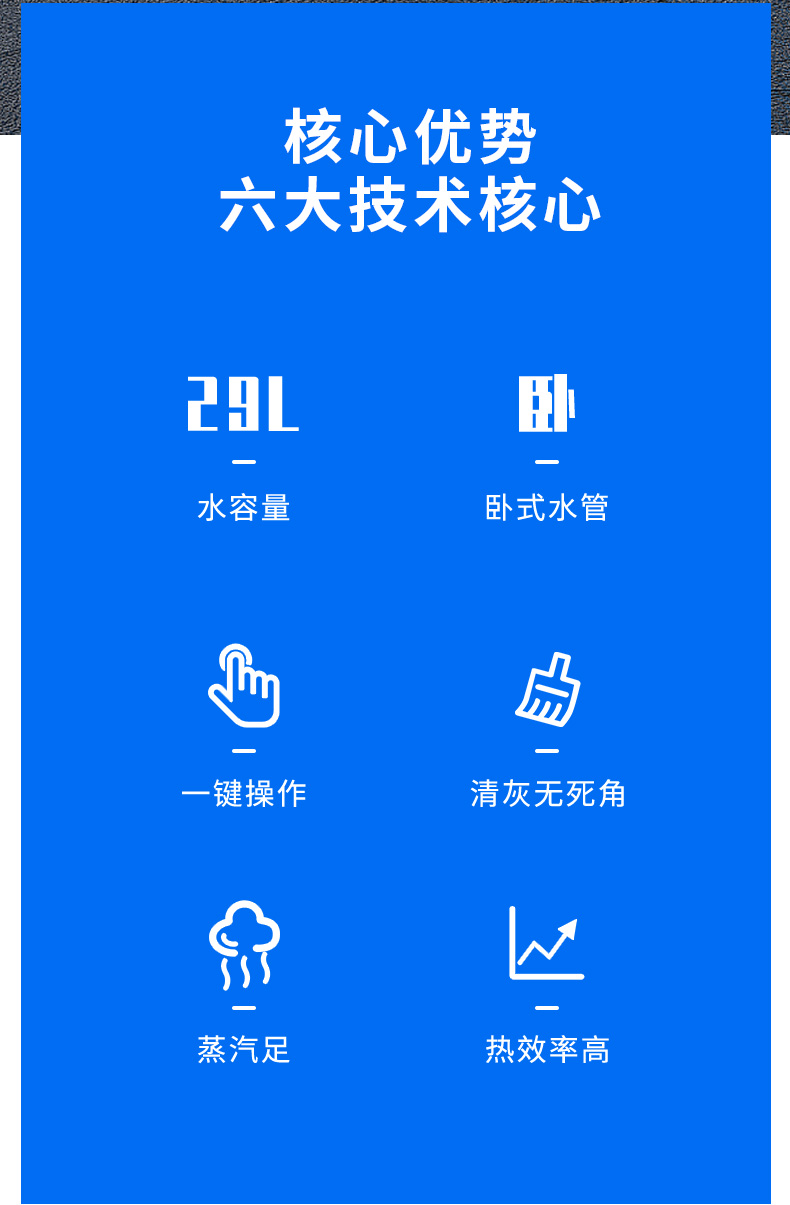 WSS系列29L-1吨生物质蒸汽发生器