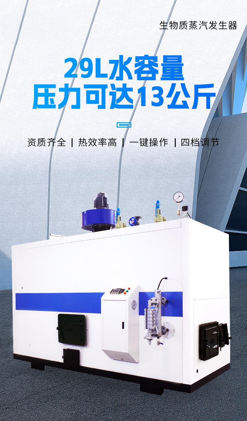 WSS系列29L-1吨生物质蒸汽发生器